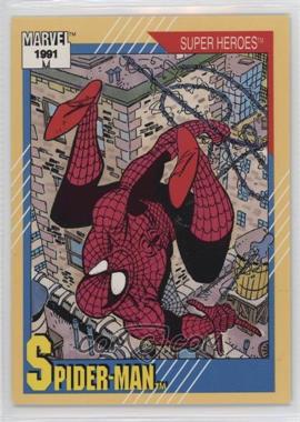 1991 Impel Marvel Universe Series II - [Base] #1.1 - Super Heroes - Spider-Man (1991 BOLD)