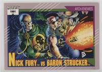 Arch-Enemies - Nick Fury vs Baron Strucker [Good to VG‑EX]