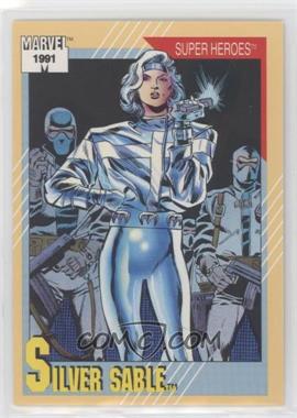 1991 Impel Marvel Universe Series II - [Base] #21.1 - Super Heroes - Silver Sable (1991 BOLD)