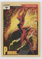 Super Heroes - Phoenix (1991 Normal Font) [EX to NM]