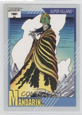 1991 Impel Marvel Universe Series II - [Base] #60 - Super-Villains - Mandarin