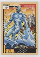 Super Heroes - Iceman (1991 Normal Font)