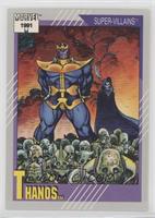 Super-Villains - Thanos (1991 Normal Font)