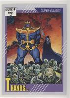 Super-Villains - Thanos (1991 Normal Font)