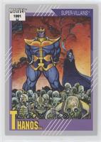 Super-Villains - Thanos (1991 Normal Font)