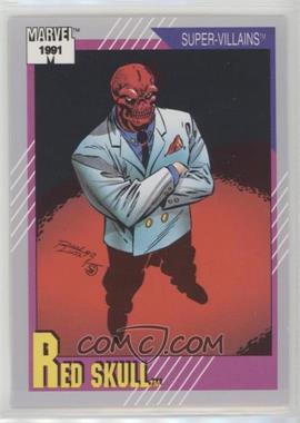 1991 Impel Marvel Universe Series II - [Base] #90 - Super-Villains - Red Skull [EX to NM]