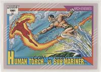 Arch-Enemies - Human Torch vs Sub Mariner