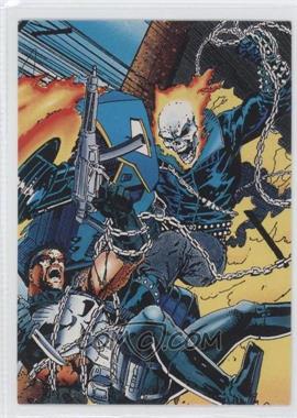 1992 Comic Images Marvel The Punisher Guts and Gunpowder (War Journal Entry) - [Base] #42 - Ghost Rider