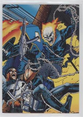 1992 Comic Images Marvel The Punisher Guts and Gunpowder (War Journal Entry) - [Base] #42 - Ghost Rider