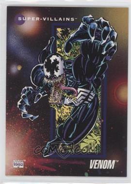 1992 Impel Marvel Universe Series III - [Base] #108 - Super-Villains - Venom