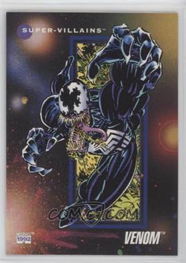 1992 Impel Marvel Universe Series III - [Base] #108 - Super-Villains - Venom