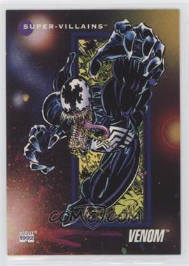 1992 Impel Marvel Universe Series III - [Base] #108 - Super-Villains - Venom