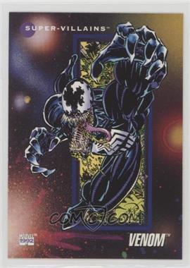 1992 Impel Marvel Universe Series III - [Base] #108 - Super-Villains - Venom