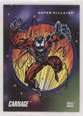 1992 Impel Marvel Universe Series III - [Base] #120 - Super-Villains - Carnage