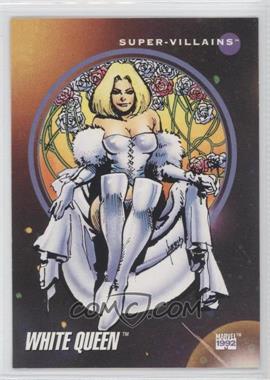 1992 Impel Marvel Universe Series III - [Base] #123 - Super-Villains - White Queen