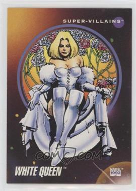 1992 Impel Marvel Universe Series III - [Base] #123 - Super-Villains - White Queen