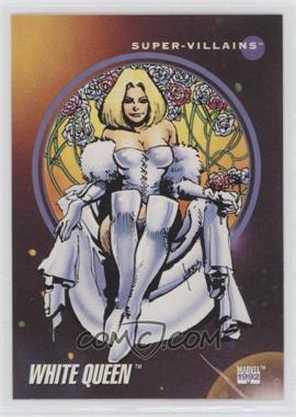 1992 Impel Marvel Universe Series III - [Base] #123 - Super-Villains - White Queen