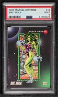 Super Heroes - She-Hulk [PSA 9 MINT]