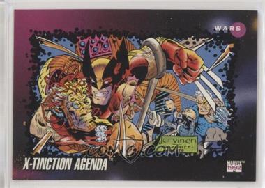 1992 Impel Marvel Universe Series III - [Base] #184 - Milestone - X-tinction Agenda