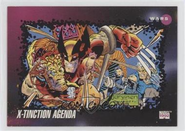 1992 Impel Marvel Universe Series III - [Base] #184 - Milestone - X-tinction Agenda