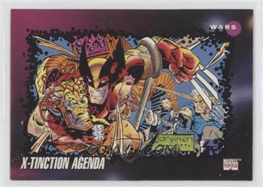 1992 Impel Marvel Universe Series III - [Base] #184 - Milestone - X-tinction Agenda