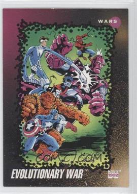 1992 Impel Marvel Universe Series III - [Base] #185 - Milestone - Evolutionary War
