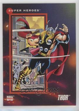 1992 Impel Marvel Universe Series III - [Base] #48 - Super Heroes - Thor