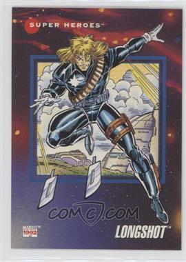 1992 Impel Marvel Universe Series III - [Base] #57 - Super Heroes - Longshot