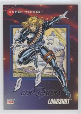 1992 Impel Marvel Universe Series III - [Base] #57 - Super Heroes - Longshot