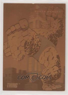 1992 Impel Marvel Universe Series III - Holograms #H-2 - Thing [EX to NM]