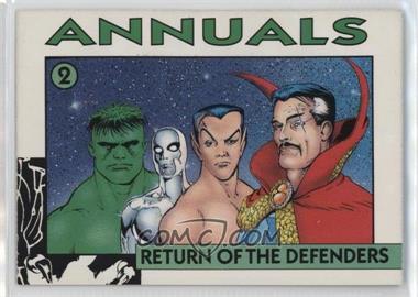 1992 Marvel Annuals Promos - [Base] #2 - Return of the Defenders