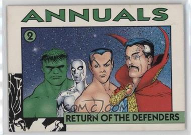 1992 Marvel Annuals Promos - [Base] #2 - Return of the Defenders