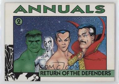 1992 Marvel Annuals Promos - [Base] #2 - Return of the Defenders