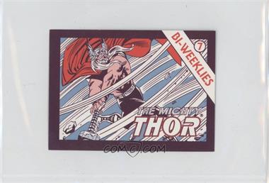 1992 Marvel Bi-Weekly Promos - [Base] #7 - The Mighty Thor