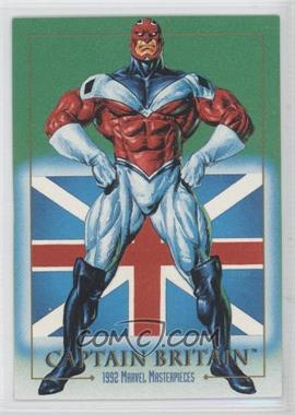 1992 SkyBox Marvel Masterpieces - [Base] #15 - Captain Britain