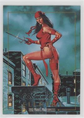 1992 SkyBox Marvel Masterpieces - [Base] #22 - Elektra