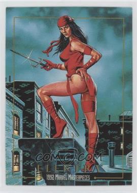 1992 SkyBox Marvel Masterpieces - [Base] #22 - Elektra