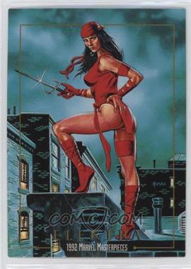 1992 SkyBox Marvel Masterpieces - [Base] #22 - Elektra