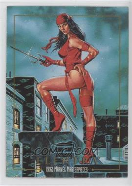 1992 SkyBox Marvel Masterpieces - [Base] #22 - Elektra