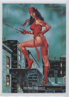 1992 SkyBox Marvel Masterpieces - [Base] #22 - Elektra