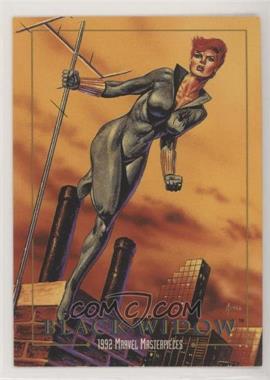 1992 SkyBox Marvel Masterpieces - [Base] #3 - Black Widow