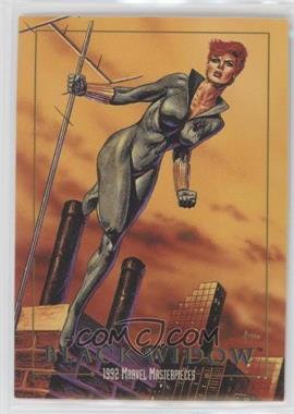 1992 SkyBox Marvel Masterpieces - [Base] #3 - Black Widow