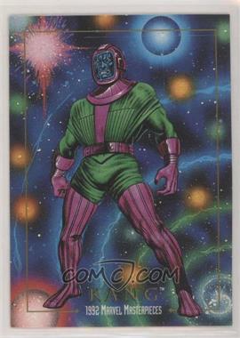 1992 SkyBox Marvel Masterpieces - [Base] #44 - Kang