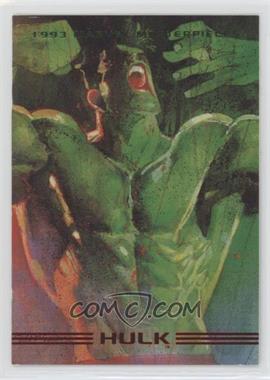 1993 SkyBox Marvel Masterpieces - [Base] #1 - Hulk [Good to VG‑EX]