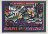 Famous Battles - Cable vs. Stryfe