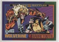 Famous Battles - Wolverine vs Sabretooth