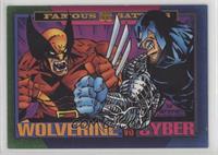 Famous Battles - Wolverine vs. Cyber