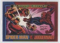 Famous Battles - Spider-Man Vs. Juggernaut