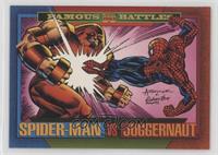 Famous Battles - Spider-Man Vs. Juggernaut