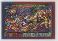 Famous Battles - X-Force vs. Brotherhood of Evil Mutants [Poor to Fai…